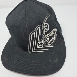 Metal Mulisha Flex-Fit Hat Mens L-XL Black Cap Baseball Snapback Embroidered